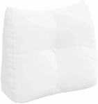 vidaXL R&uuml;ckenkissen Wei&szlig; 60 x 24 x 50 cm Stoff 42014394