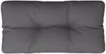 vidaXL Palettenkissen Anthrazit 80x40x12 cm Stoff 360601