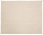 Relaxdays Sonnensegel Polyester Beige UV-Schutz 5 m x 6 m 4,8 kg