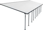 Palram - Canopia Terrassen&uuml;berdachung Feria Anthrazit 4x14.57
