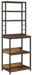 vidaXL K&uuml;chenregal Altholz 60 x 40 x 168 cm Holzwerkstoff 883884