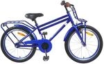 vidaXL Kinderfahrrad 18 Zoll f&uuml;r 5-7 Jahre Alt Dunkelblau 42009286