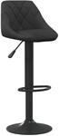 vidaXL Barhocker Schwarz Samt 335335