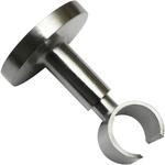 Gardinia Doppeltr&auml;ger 2-l&auml;ufig &Oslash; 20 mm Chicago Edelstahloptik