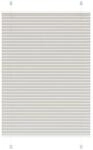 vidaXL Plissee Hellgrau 95x150 cm Stoffbreite 94,4 cm Polyester 4015346