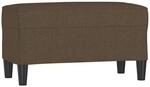 vidaXL Sitzbank Braun 70x35x41 cm Stoff 349386