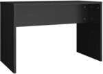 vidaXL Schminkhocker Schwarz 70x35x45 cm Holzwerkstoff 802814