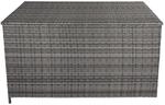 Monstershop Rattan Kissenbox Grau