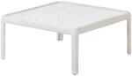 Beliani Couchtisch FERRETTI Hellbeige 69x69x32