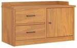 vidaXL Flurbank SANDNES 87x40x50 cm Massivholz Kiefer 4010463