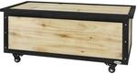 Outsunny Gartenbox mit Rollen Wetterbest&auml;ndige Aufbewahrungskiste 121L