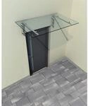 Glaszentrum Hagen - Typ/L 140x90cm Glasvordach Vordach VSG - Klarglas