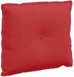 vidaXL R&uuml;ckenkissen Rot 60 x 19 x 50 cm Stoff 42014670