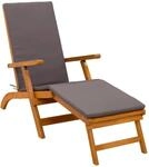 vidaXL Liegestuhl Verstellen und Klappen 55 x 146 x 91 cm 42025002