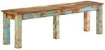 vidaXL Bank 160x35x46 cm Massivholz Altholz 353769