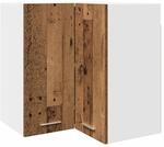 vidaXL Eck-H&auml;ngeschrank Lyon Altholz-Optik 57x57x60 cm Holzwerkstoff 856122