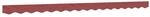 vidaXL Markisenvolant Burgunderrot 4 m 367776