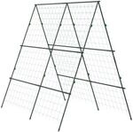 Outsunny Trellis Stahl und PE Rahmen Kunststoff Verbinder