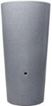 Garantia STONE 2in1 Bepflanzbare Regentonne 210, Silver inkl. Pflanzschale