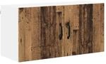 vidaXL K&uuml;chenwandschrank mit T&uuml;r Altholz 80 x 31 x 40 cm Holzwerkstoff 884590