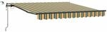 vidaXL Markisenstoff mit Gr&uuml;n und Gelb 350 x 250 cm Polyester 3330454