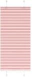 vidaXL Plissee Rosa 60x100 cm Stoffbreite 59,4 cm Polyester 4015424