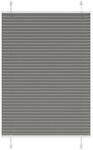 vidaXL Plissee Anthrazit 95x150 cm Stoffbreite 94,4 cm Polyester 4015091