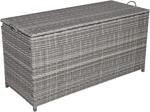 Garden Pleasure Auflagenbox Patras 60 cm x 50 cm x 120 cm Grau