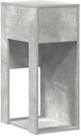 vidaXL Computerschrank mit Schublade Betongrau 30x44x74 cm 858734