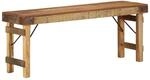 vidaXL B&auml;nke Braun Massivholz 4019621