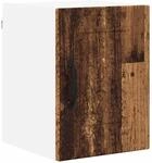 vidaXL K&uuml;chenwandschrank mit T&uuml;r Altholz 30 x 31 x 40 cm Holzwerkstoff 885221