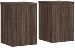 vidaXL Pflanzenst&auml;nder 2 Stk Braun Eiche 20x20x30 cm Holzwerkstoff 852903