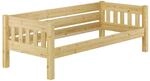 Erst-Holz Stabiles Futonbett Kieferbett 90 x 200 cm Massivholz Modell 53 ohne