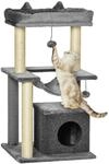PawHut Katzenbaum 90 cm mit H&auml;ngematte