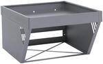 MCW M&auml;hroboter-Garage mit Pflanzkasten P41 Metall 40x60x70cm Grau