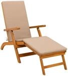 vidaXL Liegestuhl Verstellen und Klappen 55 x 146 x 91 cm 42025004