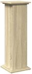 vidaXL Postament mit Stauraum Sonoma-Eiche 31x30x90 cm Holzwerkstoff 854609