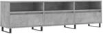 vidaXL TV-Schrank Betongrau 150x30x44,5 cm Holzwerkstoff 831304