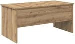 vidaXL Couchtisch Artisan-Eiche 102 x 50,5 x 46,5 cm Holzwerkstoff 880717