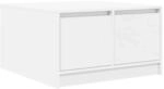 vidaXL Couchtisch mit Schubladen Wei&szlig; 70,5x70x40 cm 3328408