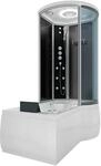 AcquaVapore Kombination Whirlpool Dusche K55-L33-WP Duschkabine Wanne 170x100