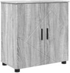 vidaXL Badezimmerschrank mit Speicher Graues Sonoma 61 x 35 x 64 cm 883290
