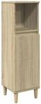 vidaXL Badschrank Sonoma-Eiche 30x30x100 cm Holzwerkstoff 849659