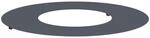 vidaXL Geeignet f&uuml;r Flachen Baumring Anthrazit &Oslash;30/60 cm Stahl 873666