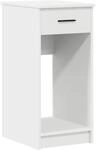 vidaXL Computerschrank mit Schublade Wei&szlig; 35x45x77 cm 858740