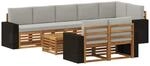vidaXL Sofagarnituren Massivholz Akazie 3384542