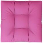 vidaXL Palettenkissen Rosa 70x70x12 cm Stoff 360489