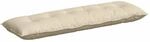vidaXL R&uuml;ckenkissen Creme 160 x 19 x 50 cm Stoff 42014880