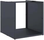 vidaXL Brennholzregal Anthrazit 40x40x40 cm Kaltgewalzter Stahl 864239