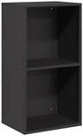 vidaXL Brennholzregal Schwarz 40x30x75 cm Kaltgewalzter Stahl 864191